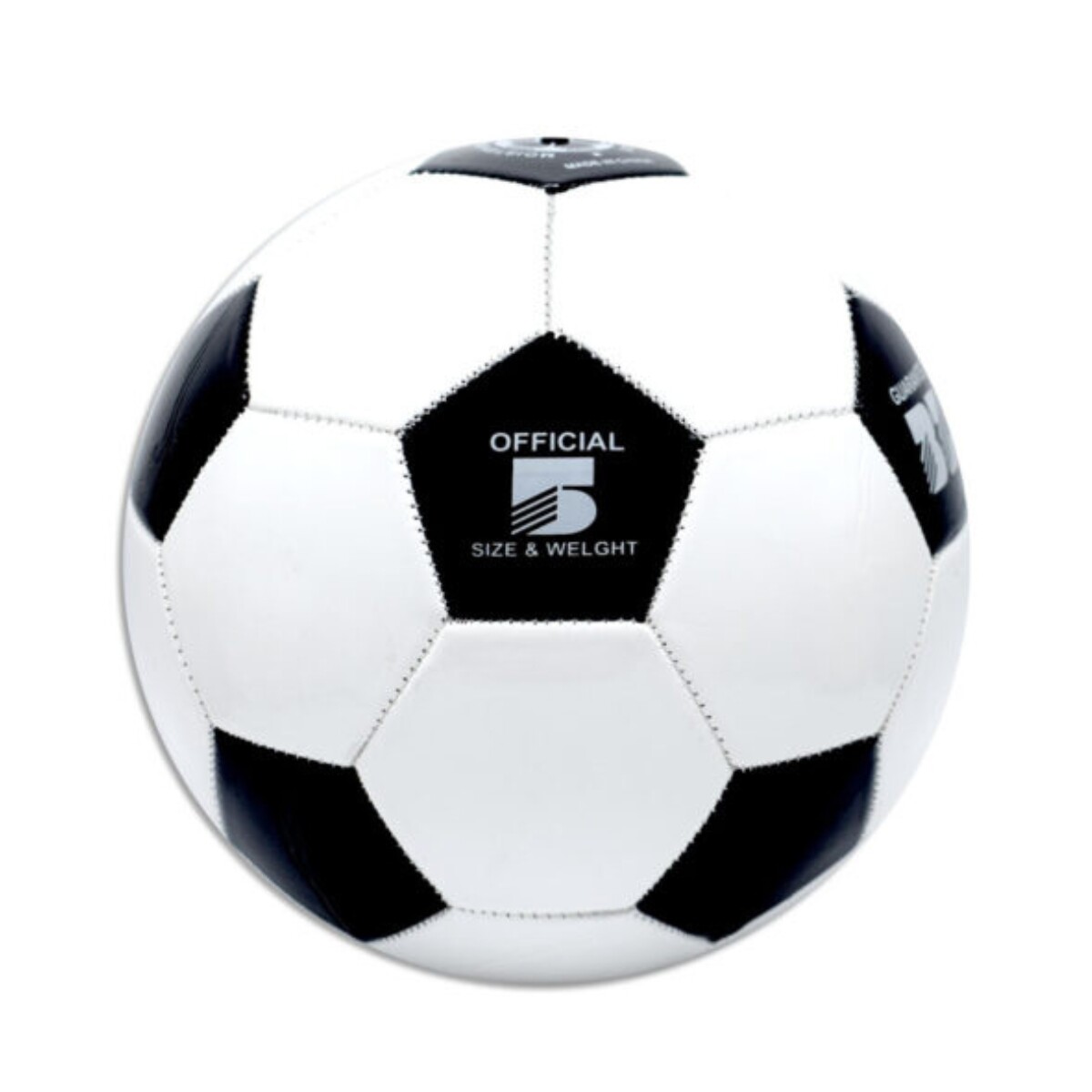 Pelota de Fútbol Oficial Eco Cuero N3 - BLANCO-NEGRO 