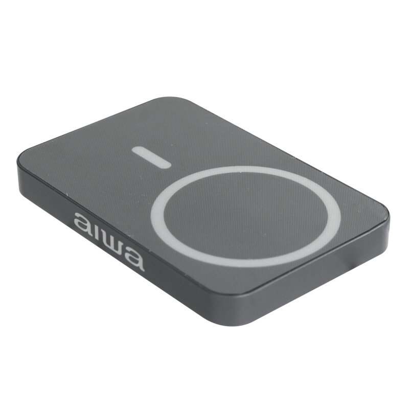 Cargador Portátil AIWA 5000mAh con Carga Inalámbrica 15W y USB-C PD 20W | AWPBF5W Cargador Portátil AIWA 5000mAh con Carga Inalámbrica 15W y USB-C PD 20W | AWPBF5W