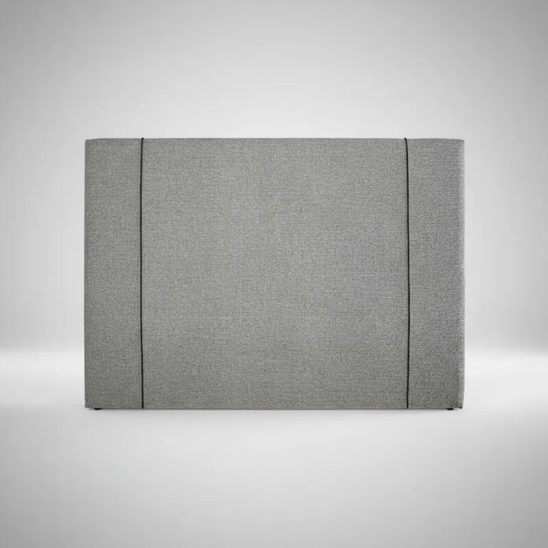 Respaldo de sommier 1.40mts - Color gris con puntitos negros y blancos Respaldo de sommier 1.40mts - Color gris con puntitos negros y blancos