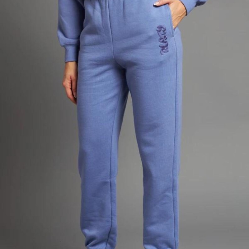 Babucha Dama Alg.C/Felpa Rusty Azul Claro