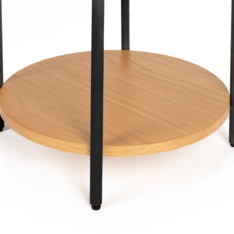 MESA AUXILIAR SLIDES BEIGE - CIRCULAR