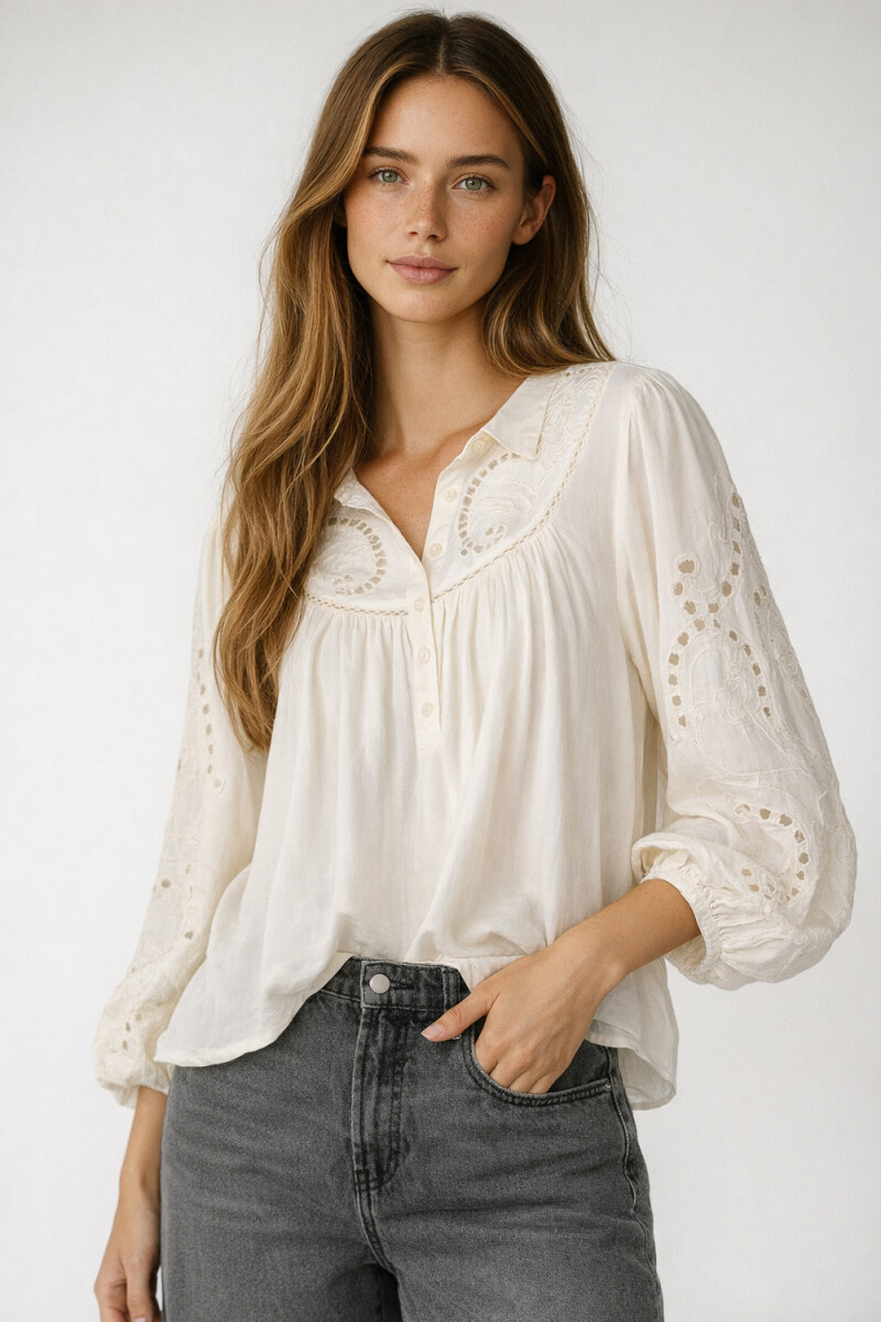 Blusa Eprine - Blanco 