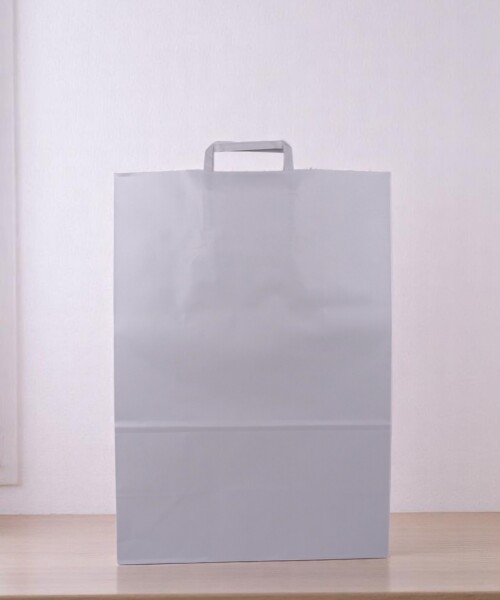 Bolsa lisa acuario 34x17x48 cm BLANCO