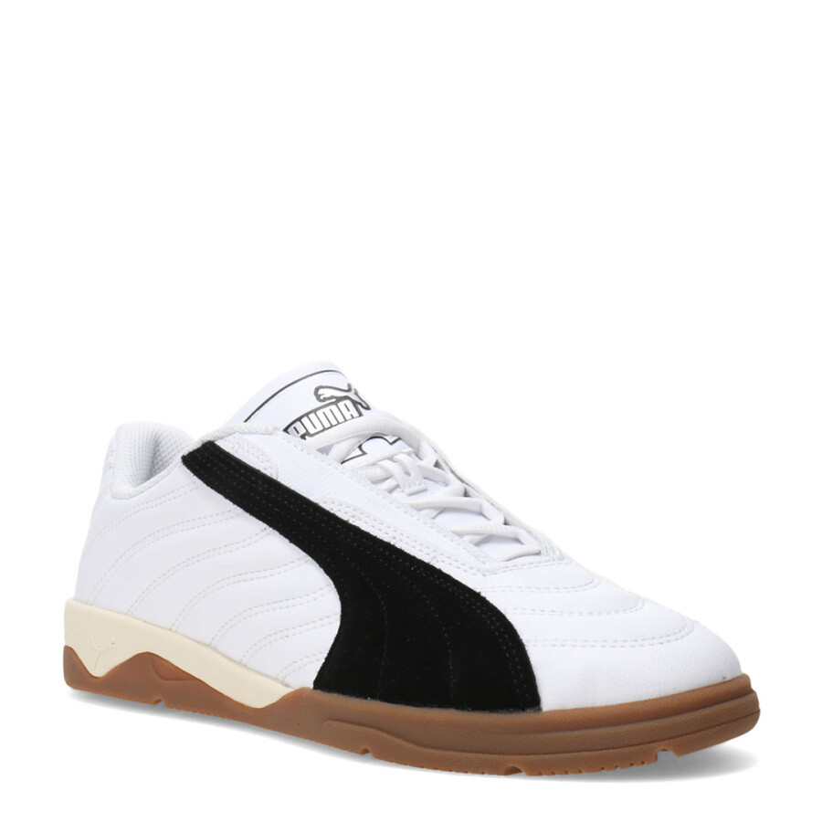 Championes de Hombre Puma Futbol Sala Tifosi Calcio Ls Blanco - Negro
