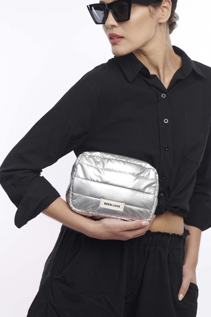 Neceser Puffer Been Love - Plata 