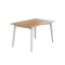 Mesa de comedor Livie 137 cm - Udine Blanco