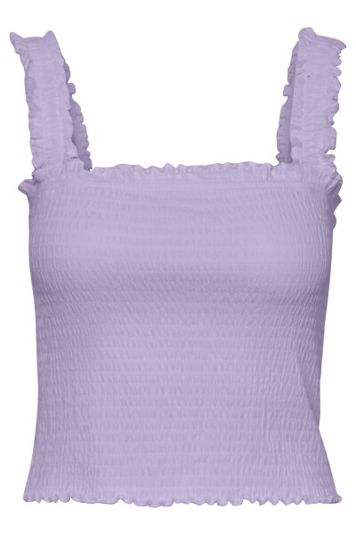 Top Isabel Texturizado Pastel Lilac