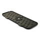Alfombrilla silicona antisalpicaduras grifo cocina 37 cm x 14 cm Negro