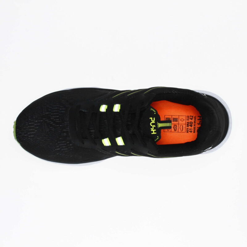 Championes de Hombre Push RASPEN acordonado Negro
