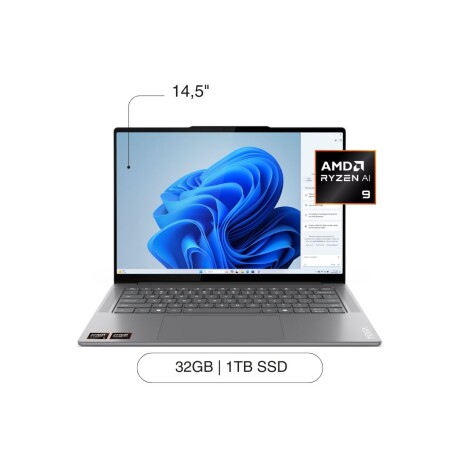 Notebook LENOVO Yoga Pro 7 14,5' OLED 1TB / 32GB RAM Ryzen AI 9 365 Notebook LENOVO Yoga Pro 7 14,5' OLED 1TB / 32GB RAM Ryzen AI 9 365