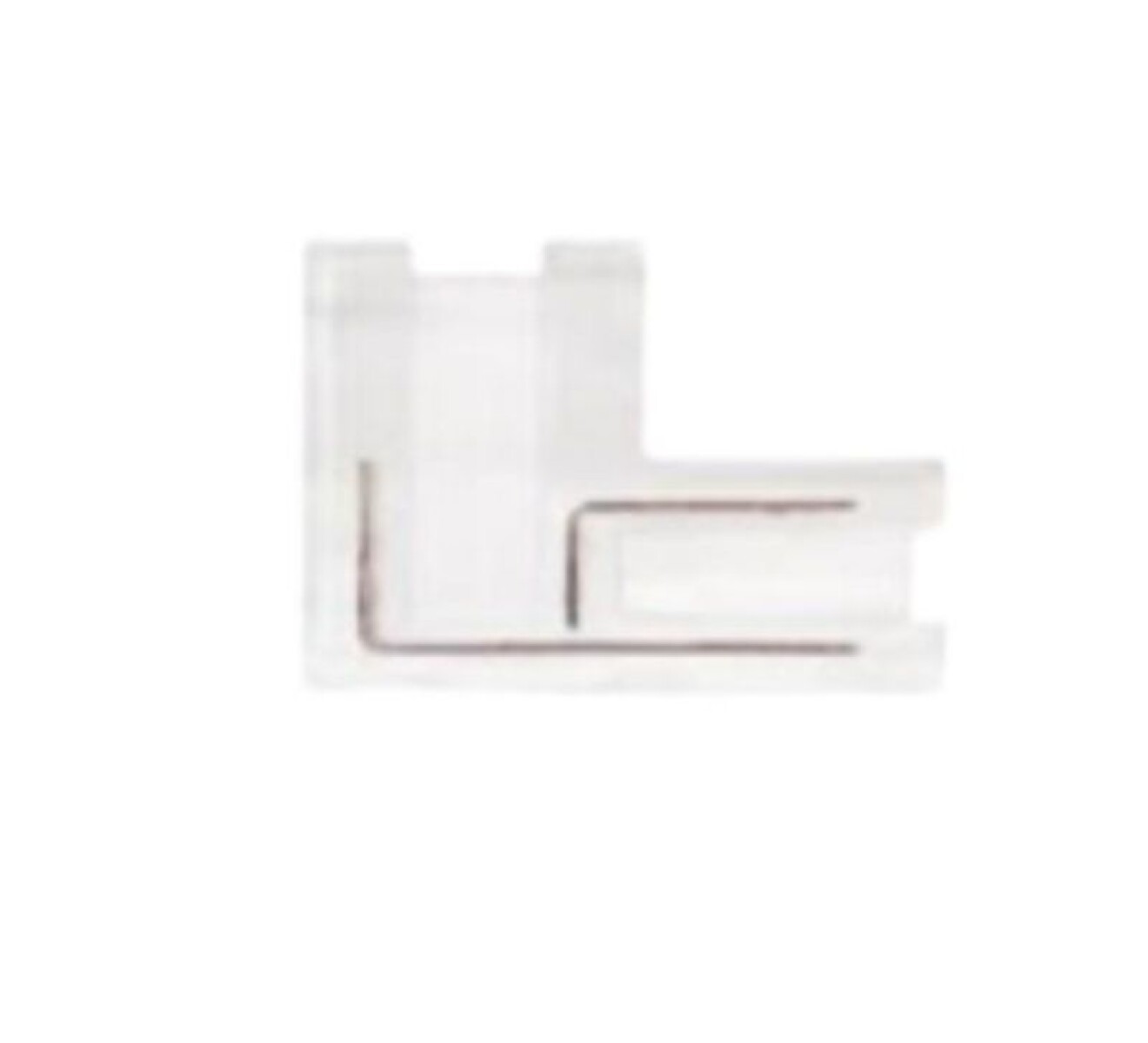 "ACCESORIO CONECTOR ""L"" DE CINTA LED DE CORTE LIBRE" 