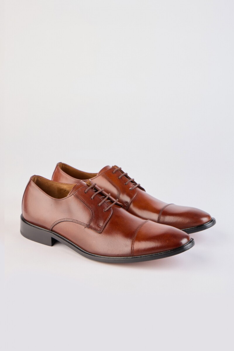 Zapato Clásico Oxford Cuero - Whisky 