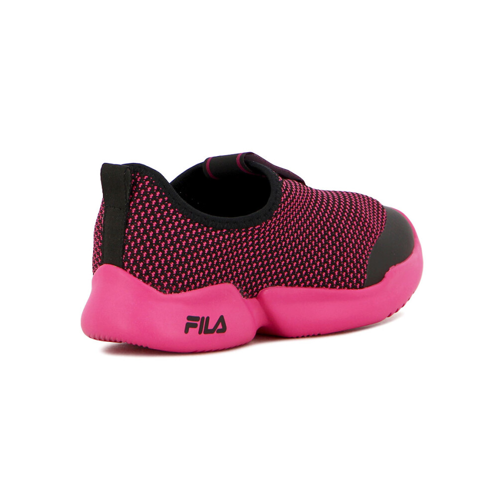 Fila champion funny niño negro/rosado Negro-Rosado