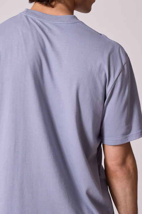 T-SHIRT REIBO DIXIE Gris Claro