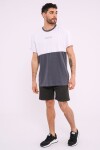 Remera oversize estampada Azul
