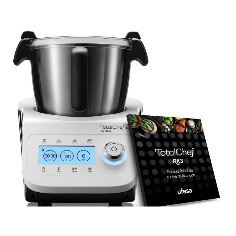 ROBOT DE COCINA MULTIFUNCION UFESA TOTALCHEF 1600W CHEF-RK3 ROBOT DE COCINA MULTIFUNCION UFESA TOTALCHEF 1600W CHEF-RK3