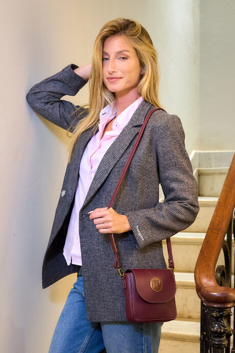 Blazer Cruzado Bruselas Gris Oscuro
