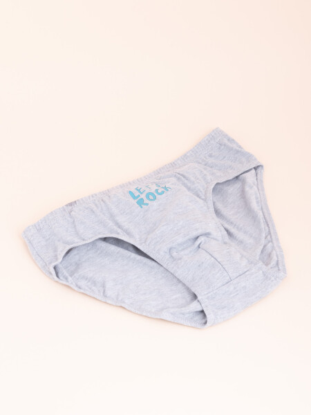 Pack x 2 slip estampa Rock
