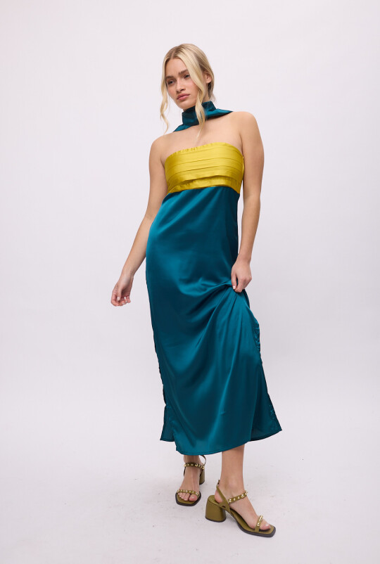 Vestido Mare Petroleo