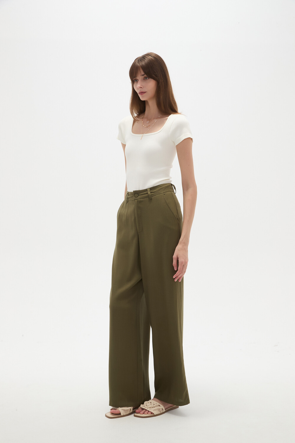 Pantalon Altova Verde Oliva