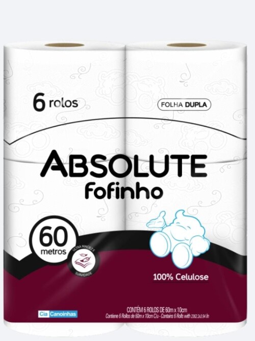 Papel Higienico Fofinho Doble Hoja 6x60mts Papel Higienico Fofinho Doble Hoja 6x60mts