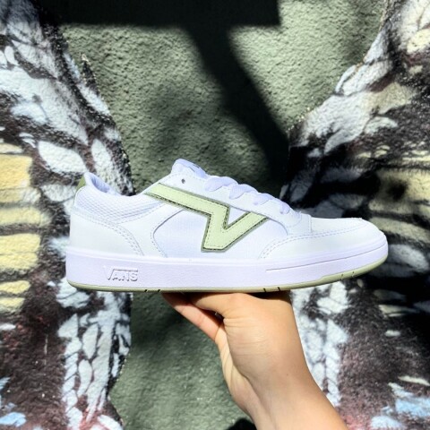 VANS LOWLAND CC White & Green