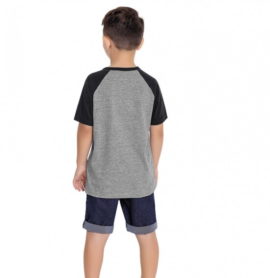 Camiseta para niños GRIS