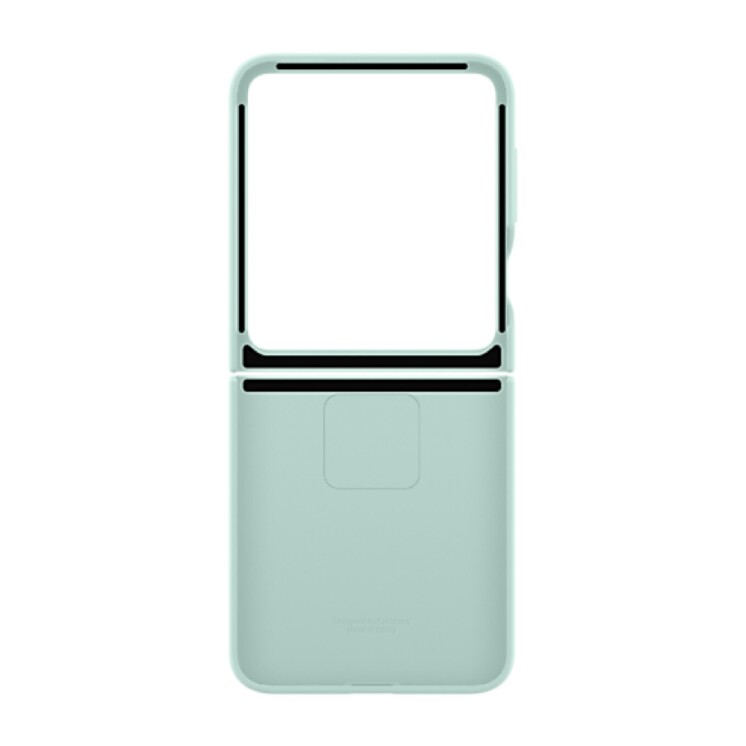 Funda Samsung Silicone Case con Anillo Original para Galaxy Z Flip6 EF-PF741 Green