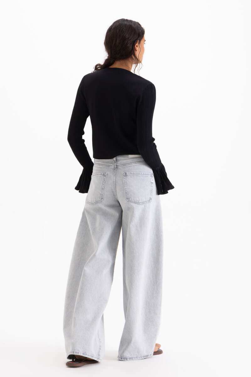 JEANS NINA GREY Gris