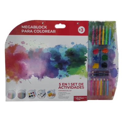 Block gigante para colorear Block gigante para colorear