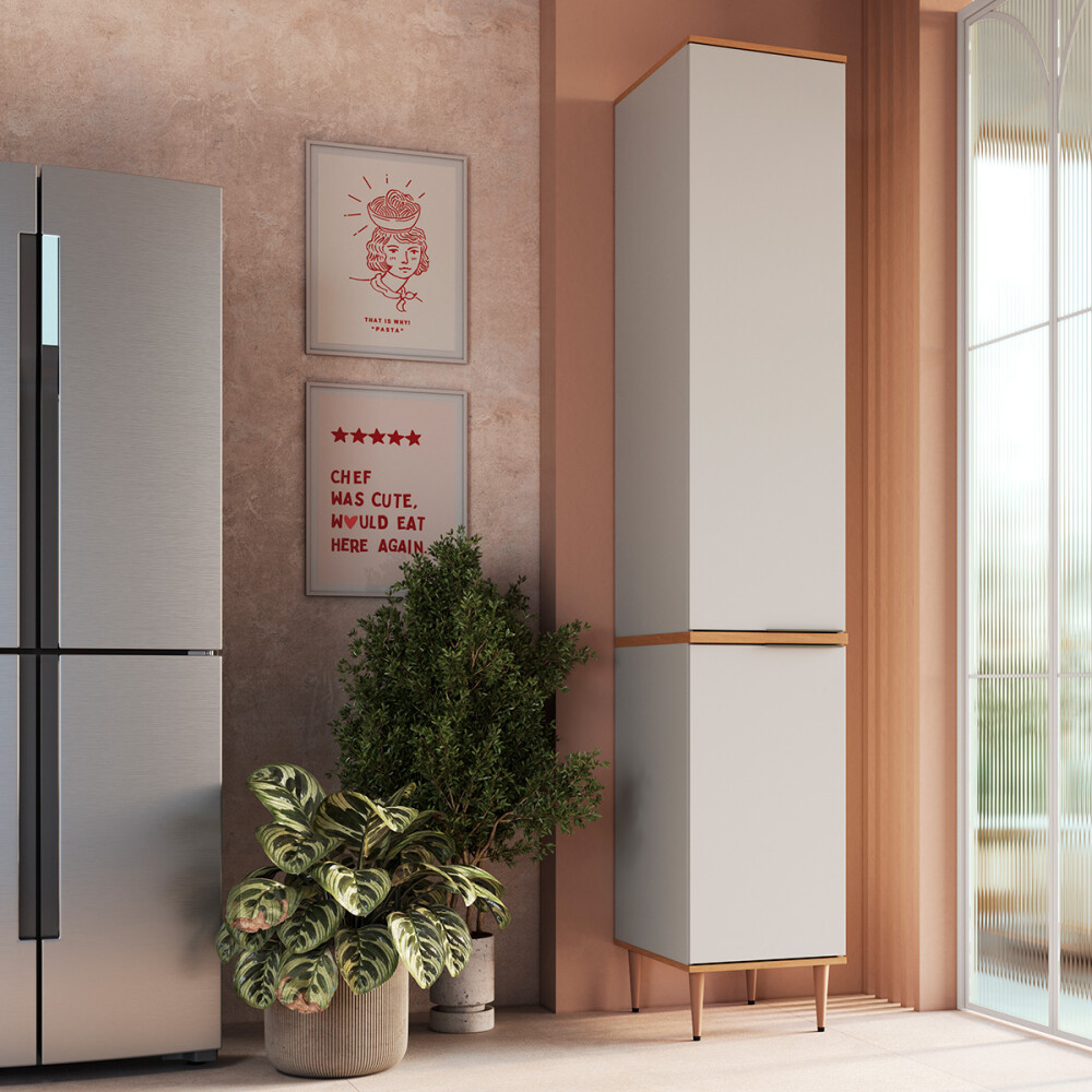 Armario paneleiro Alice 0,40 m - 2 puertas color Arenas Armario Paneleiro Alice 0,40 M - 2 Puertas Color Arenas