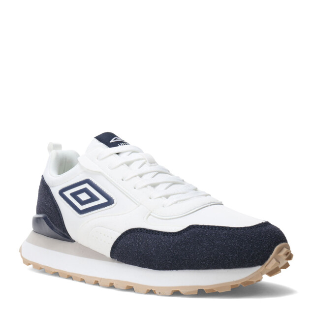 Championes de Hombre Umbro Venturi Blanco - Azul Marino