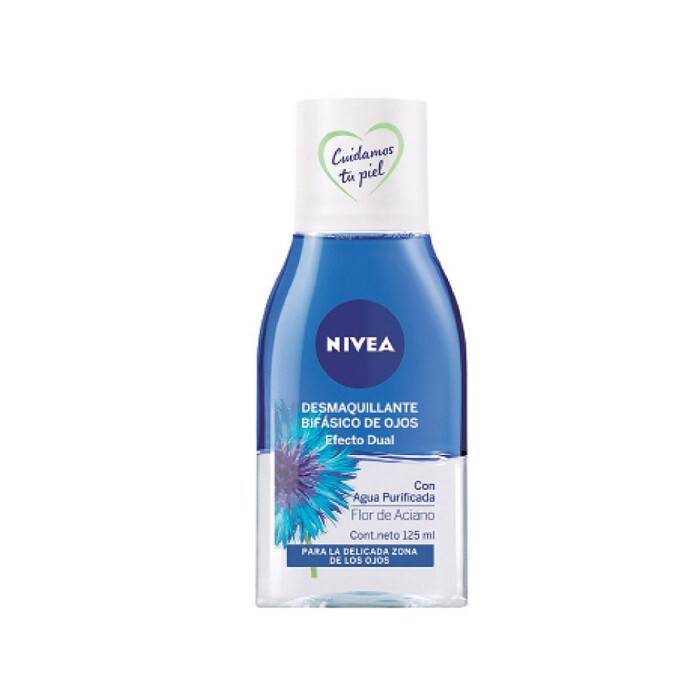NIVEA V. DESMAQ. BIFASICO OJOS DUAL FR. única