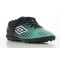 Championes de Fútbol 5 Infantiles Umbro Velocita Negro - Verde - Blanco