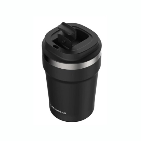 VASO TERMICO TERMOLAR CON TAPA 380ML Vaso Térmico TERMOLAR Con Tapa Capacidad 380ML - Negro