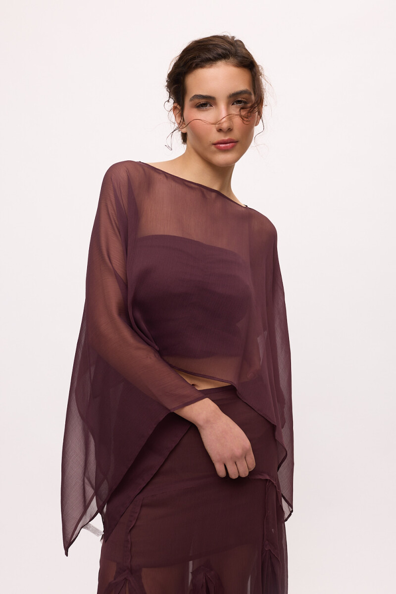 Poncho Sevilla Bordo