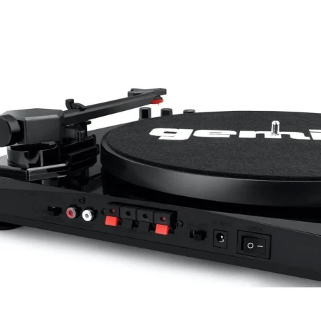 BANDEJA DE VINILO GEMINI TT900 NEGRO CON PARLANTES BANDEJA DE VINILO GEMINI TT900 NEGRO CON PARLANTES