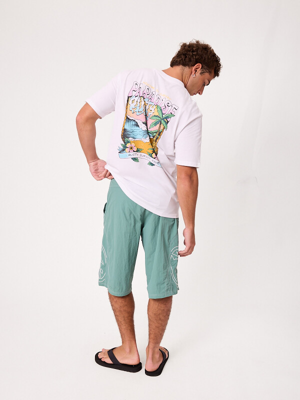 T-SHIRT TAURUS RUSTY Blanco