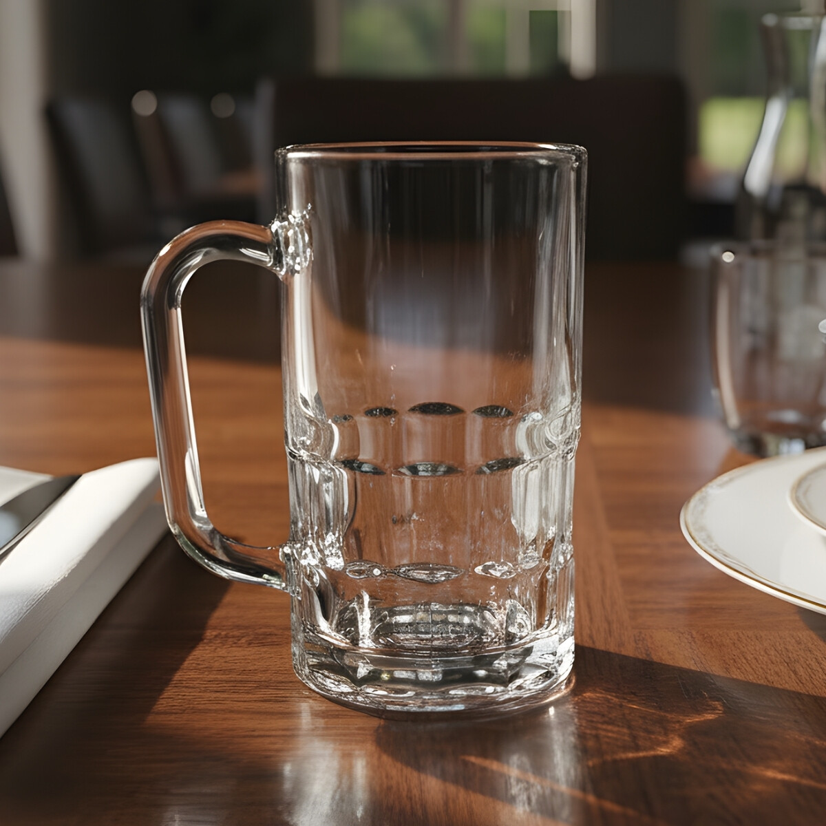 Jarra cerveza 350ml vidrio millenium - TRANSPARENTE 