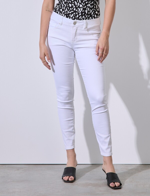 Jean Skinny Goddess BLANCO