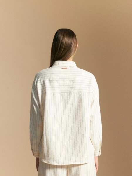 CAMISA ALLIE ORBITA CRUDO