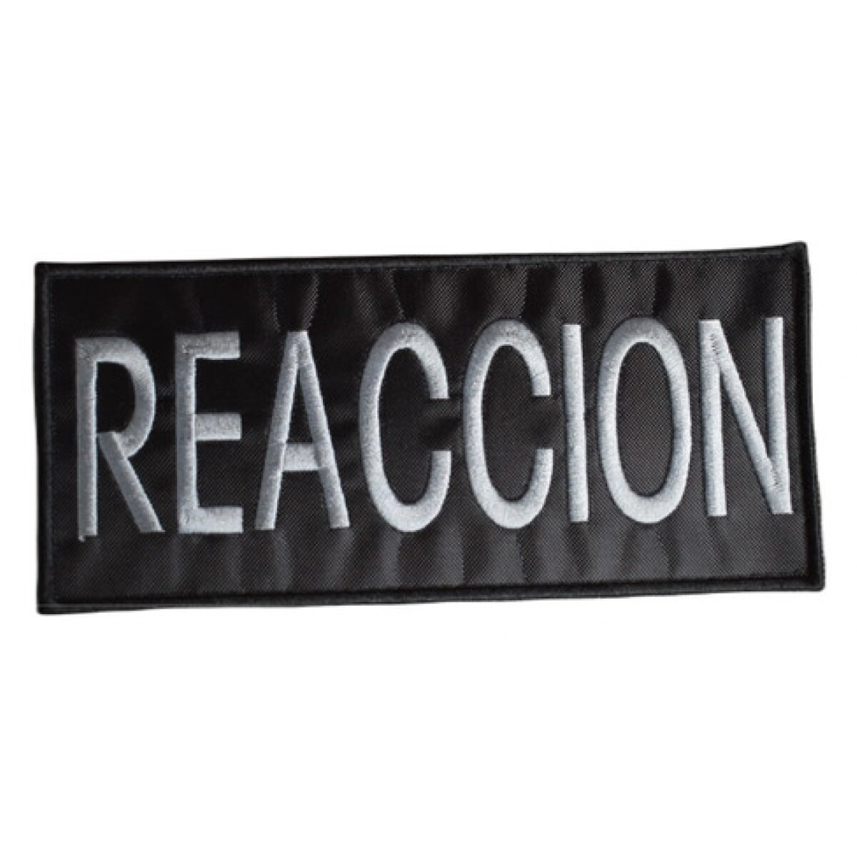 Parche bordado para chaleco - Reacción 