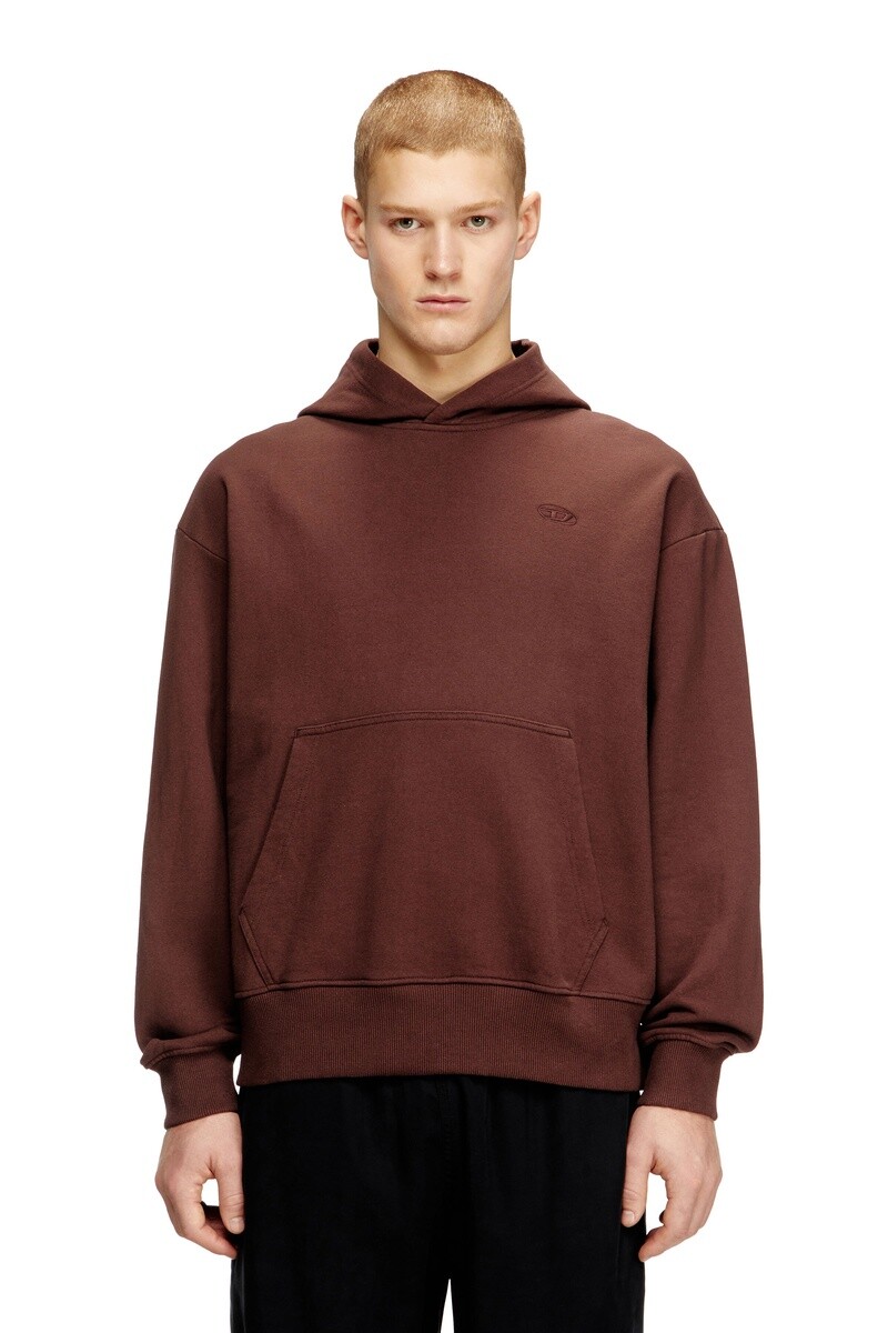Polerones Para Hombre S-Macs-Hood-Megoval-D Swea - Marron 
