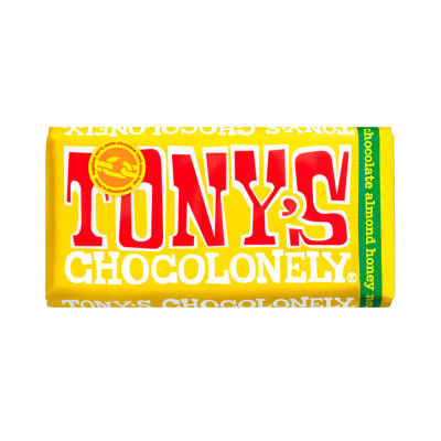 Chocolate con leche y turron Tonys 180g Choco Leche/turron Tony 180g
