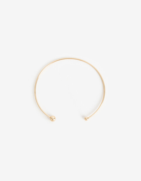 Collares Cortos Metal Collares Cortos, Metal Balls - Dorado