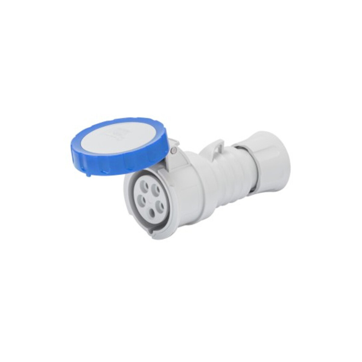 Ficha prolongación ind. 3P+T 32A 9H 220V IP67 azul - GG2038 