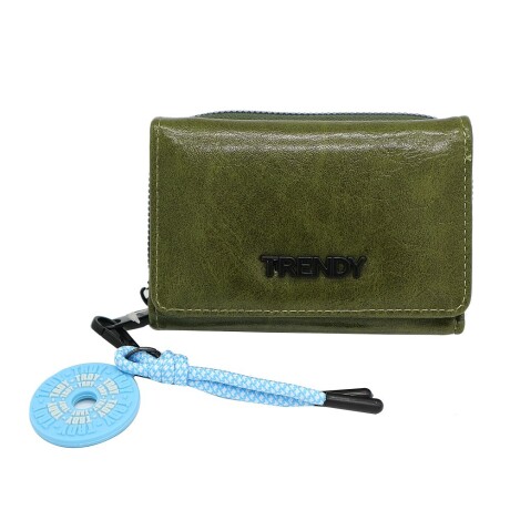Billetera Trendy 28342 con Porta Identificación VERDE