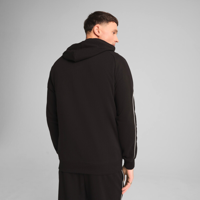 Abrigo Puma Sport Hoodie TR de Hombre Negro