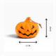 Colgante Calabaza con Luz Chica