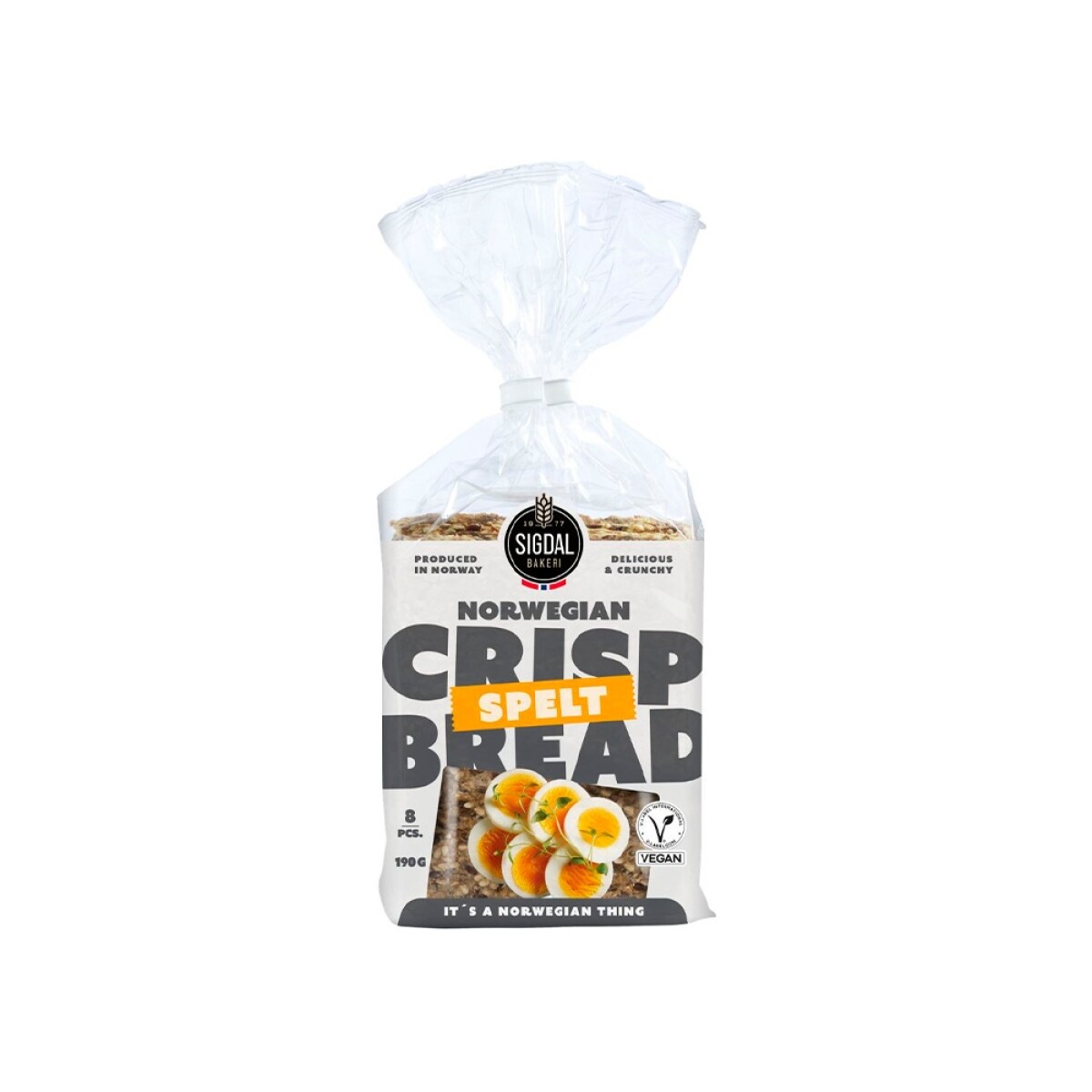 Galletas Crispbread de Espelta 190g Sigdal 